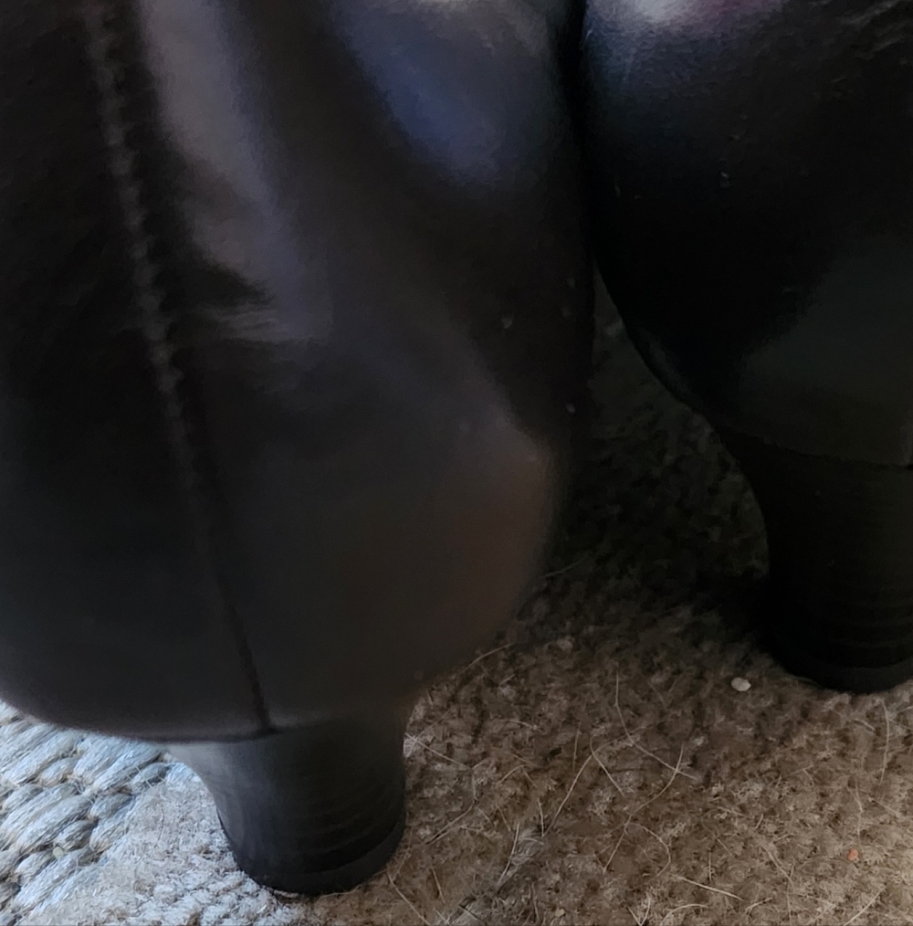 A2 By AEROSOLES BACELONA SIZE 7.5 M Elegant Black Low Heels Pumps Buckle - Picture 4 of 14